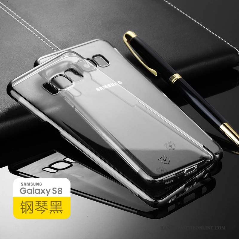 Hülle Samsung Galaxy S8 Schutz Blau Anti-sturz, Case Samsung Galaxy S8 Taschen Transparent Schwer