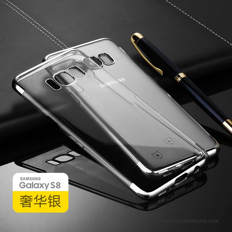 Hülle Samsung Galaxy S8 Schutz Blau Anti-sturz, Case Samsung Galaxy S8 Taschen Transparent Schwer