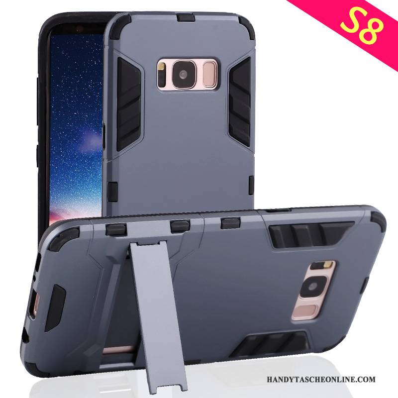 Hülle Samsung Galaxy S8 Schutz Handyhüllen Gold, Case Samsung Galaxy S8 Taschen Anti-sturz