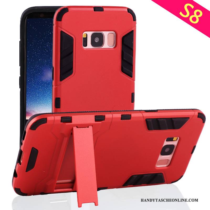 Hülle Samsung Galaxy S8 Schutz Handyhüllen Gold, Case Samsung Galaxy S8 Taschen Anti-sturz
