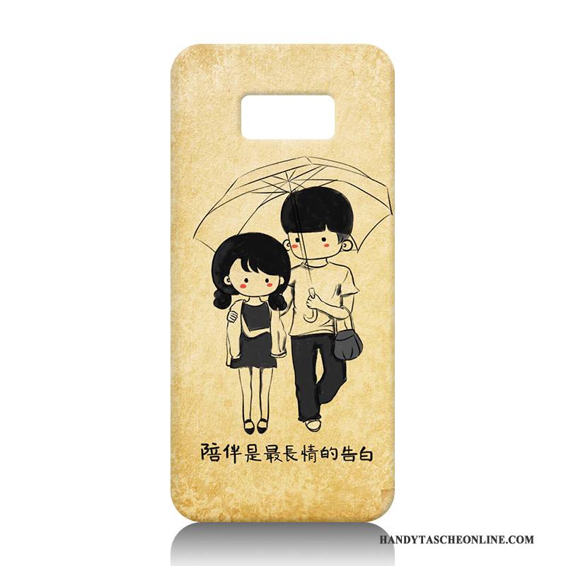 Hülle Samsung Galaxy S8+ Silikon Trend Weiß, Case Samsung Galaxy S8+ Karikatur Anti-sturz Handyhüllen