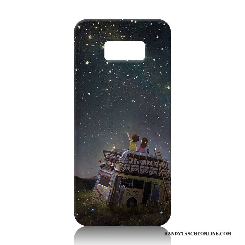 Hülle Samsung Galaxy S8+ Silikon Trend Weiß, Case Samsung Galaxy S8+ Karikatur Anti-sturz Handyhüllen