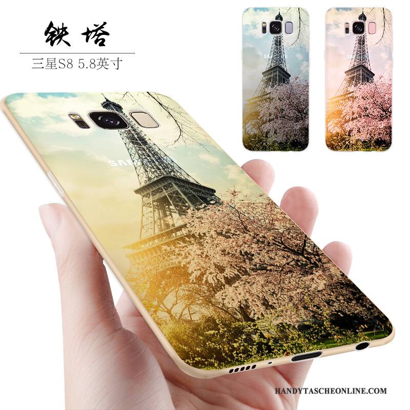 Hülle Samsung Galaxy S8 Taschen Mini Trend, Case Samsung Galaxy S8 Silikon Handyhüllen Nubuck
