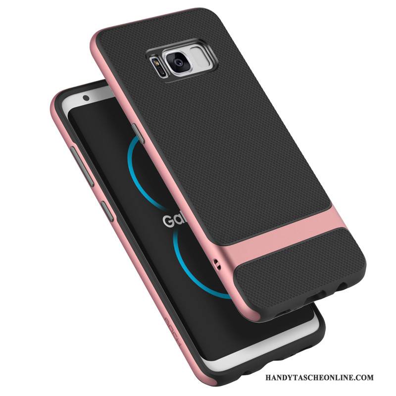 Hülle Samsung Galaxy S8+ Taschen Rosa Handyhüllen, Case Samsung Galaxy S8+ Silikon Hängende Verzierungen Anti-sturz