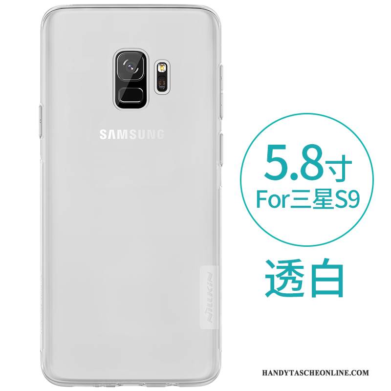 Hülle Samsung Galaxy S9 Schutz Handyhüllen Ballon, Case Samsung Galaxy S9 Silikon Transparent Grau