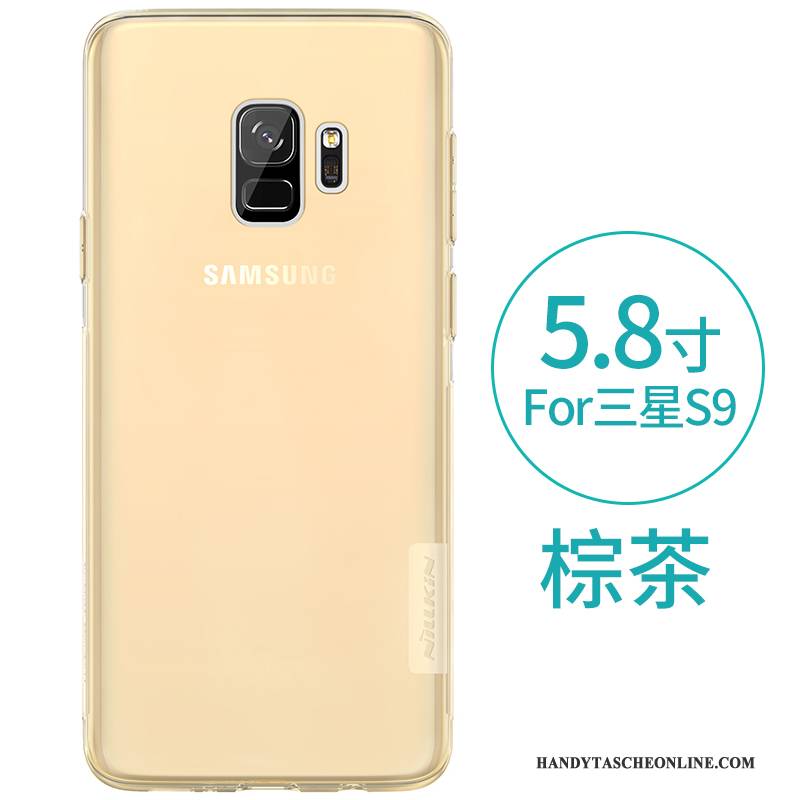 Hülle Samsung Galaxy S9 Schutz Handyhüllen Ballon, Case Samsung Galaxy S9 Silikon Transparent Grau