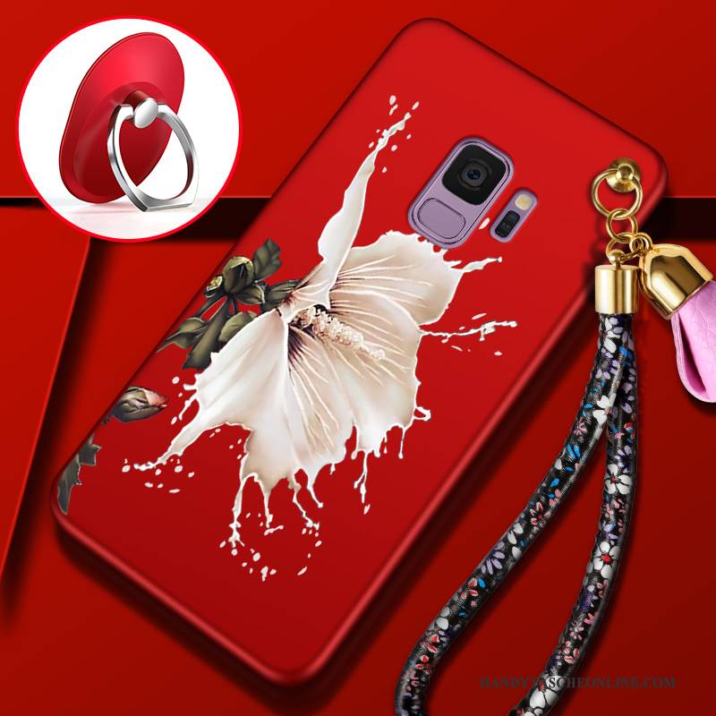 Hülle Samsung Galaxy S9 Taschen Anti-sturz Schlank, Case Samsung Galaxy S9 Schutz Schwarz Handyhüllen