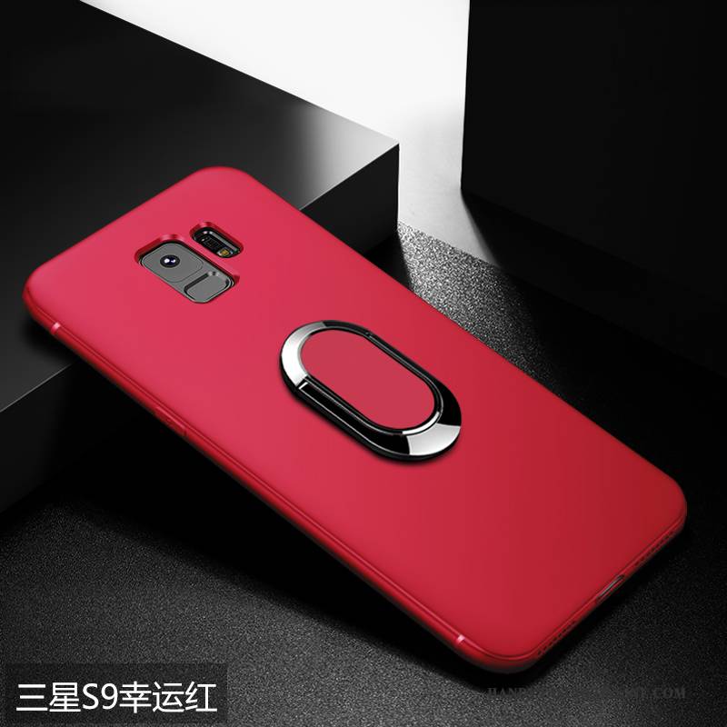 Hülle Samsung Galaxy S9 Taschen Einfach Anti-sturz, Case Samsung Galaxy S9 Kreativ Schwer Schwarz