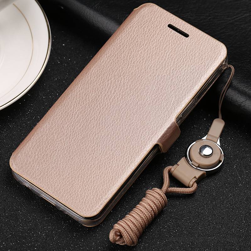 Hülle Samsung Galaxy S9 Taschen Handyhüllen Anti-sturz, Case Samsung Galaxy S9 Folio Rosa