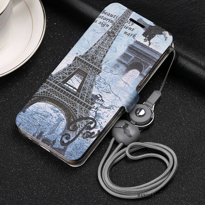 Hülle Samsung Galaxy S9 Taschen Handyhüllen Anti-sturz, Case Samsung Galaxy S9 Folio Rosa
