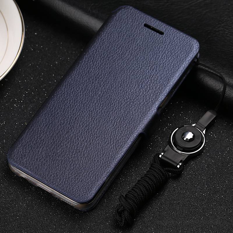 Hülle Samsung Galaxy S9 Taschen Handyhüllen Anti-sturz, Case Samsung Galaxy S9 Folio Rosa