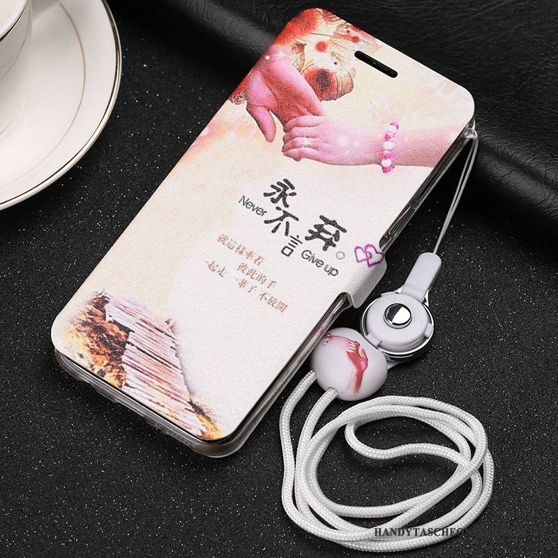 Hülle Samsung Galaxy S9 Taschen Handyhüllen Anti-sturz, Case Samsung Galaxy S9 Folio Rosa