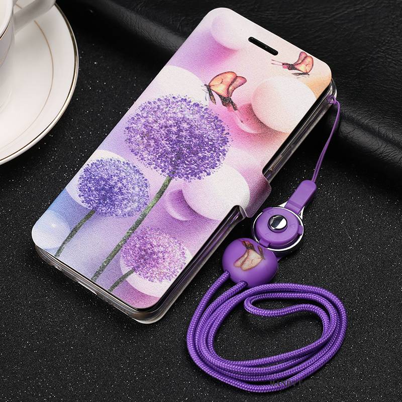 Hülle Samsung Galaxy S9 Taschen Handyhüllen Anti-sturz, Case Samsung Galaxy S9 Folio Rosa