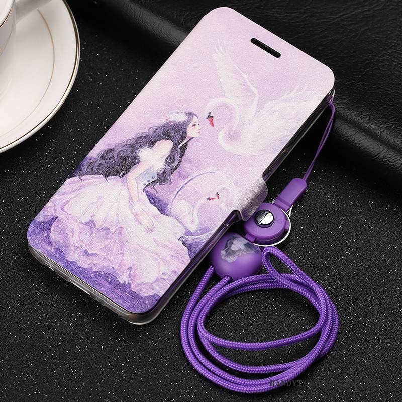 Hülle Samsung Galaxy S9 Taschen Handyhüllen Anti-sturz, Case Samsung Galaxy S9 Folio Rosa