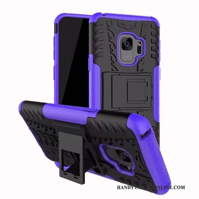 Hülle Samsung Galaxy S9 Weiche Muster Anti-sturz, Case Samsung Galaxy S9 Schutz Trend Drei Verteidigungen