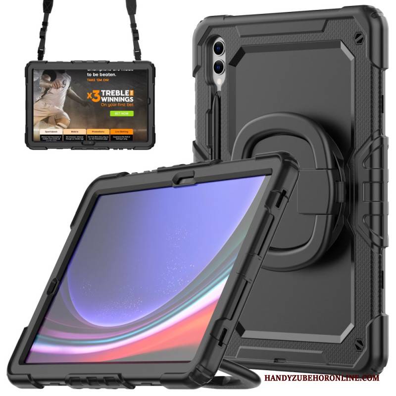 Hülle Samsung Galaxy Tab S10 Plus Extrem Widerstandsfähiger Schutz Mit Stifthalter Und Schultergurt