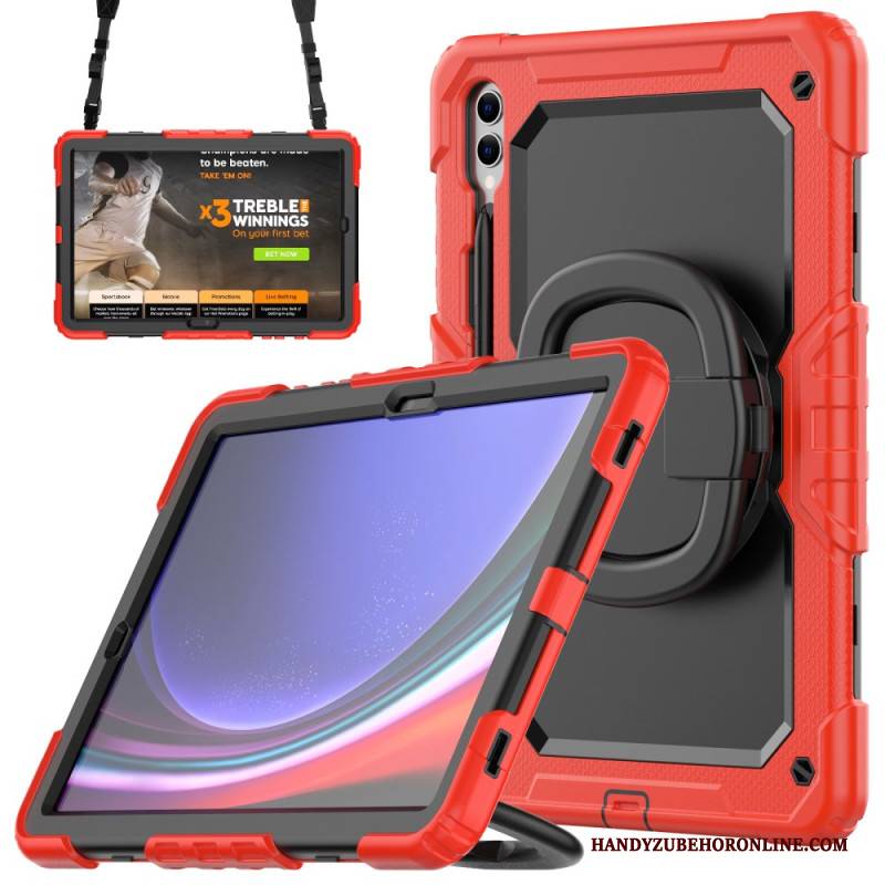 Hülle Samsung Galaxy Tab S10 Plus Extrem Widerstandsfähiger Schutz Mit Stifthalter Und Schultergurt