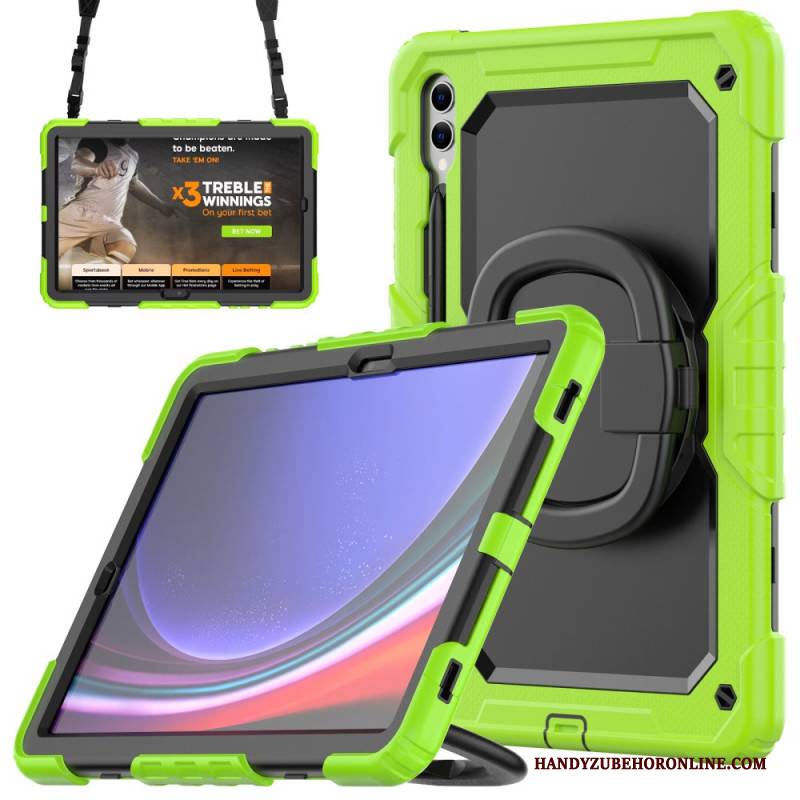 Hülle Samsung Galaxy Tab S10 Plus Extrem Widerstandsfähiger Schutz Mit Stifthalter Und Schultergurt