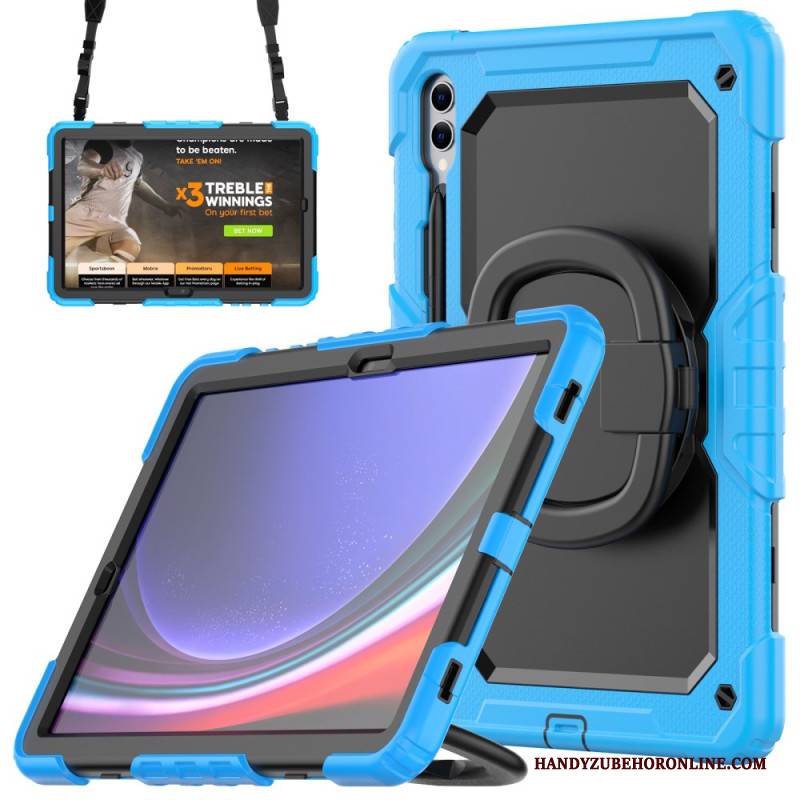 Hülle Samsung Galaxy Tab S10 Plus Extrem Widerstandsfähiger Schutz Mit Stifthalter Und Schultergurt