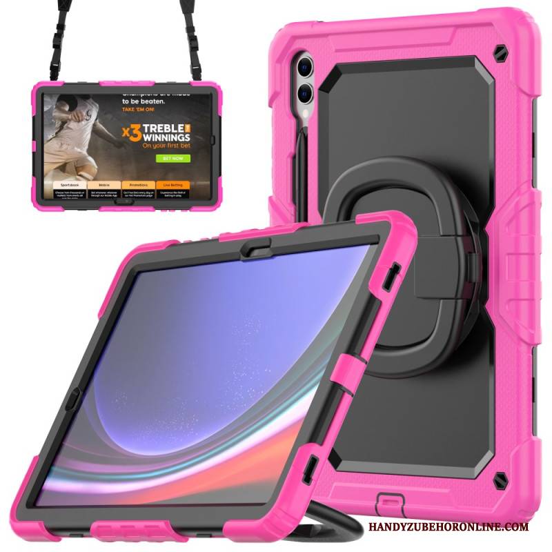 Hülle Samsung Galaxy Tab S10 Plus Extrem Widerstandsfähiger Schutz Mit Stifthalter Und Schultergurt