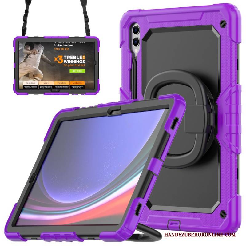 Hülle Samsung Galaxy Tab S10 Plus Extrem Widerstandsfähiger Schutz Mit Stifthalter Und Schultergurt