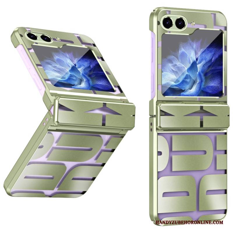 Hülle Samsung Galaxy Z Flip 7 Fe Buchstaben Mit Schutzglasfolie