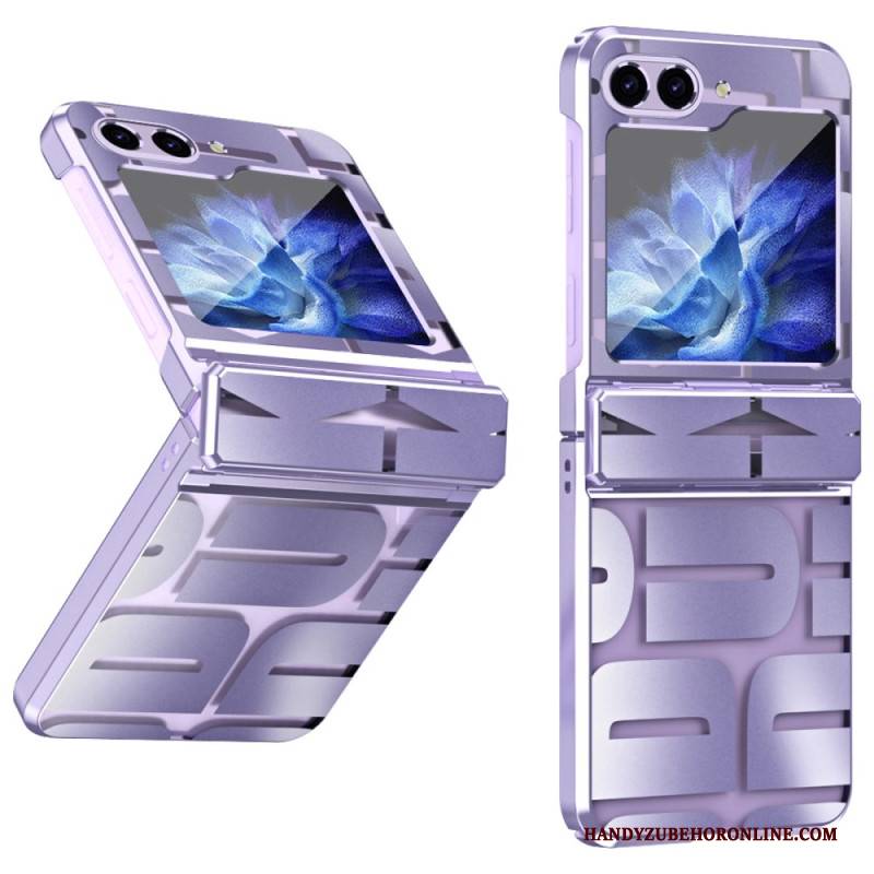 Hülle Samsung Galaxy Z Flip 7 Fe Buchstaben Mit Schutzglasfolie