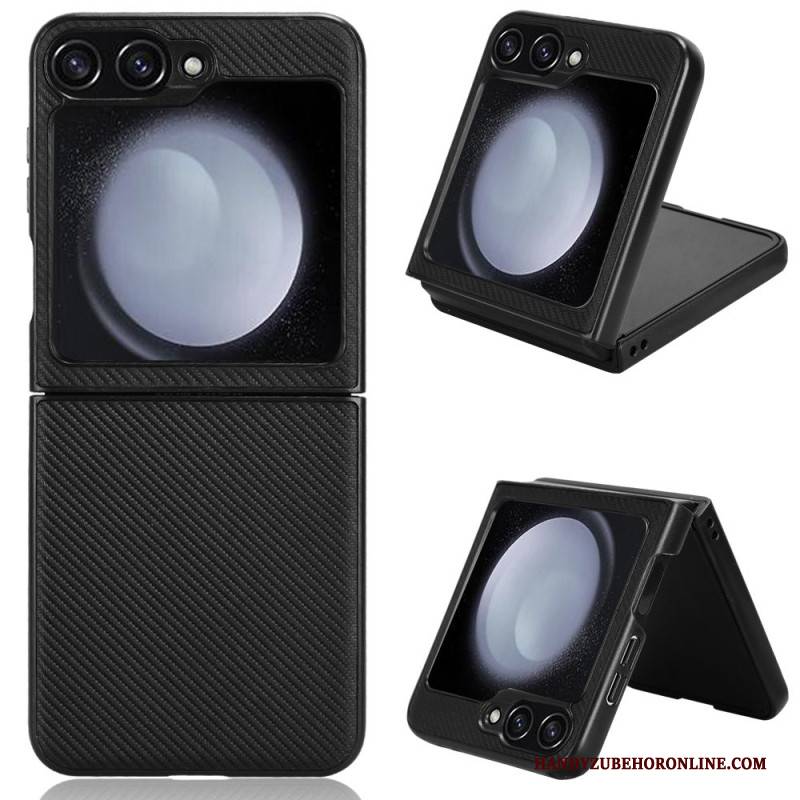 Hülle Samsung Galaxy Z Flip 7 Fe Carbonfaser-textur