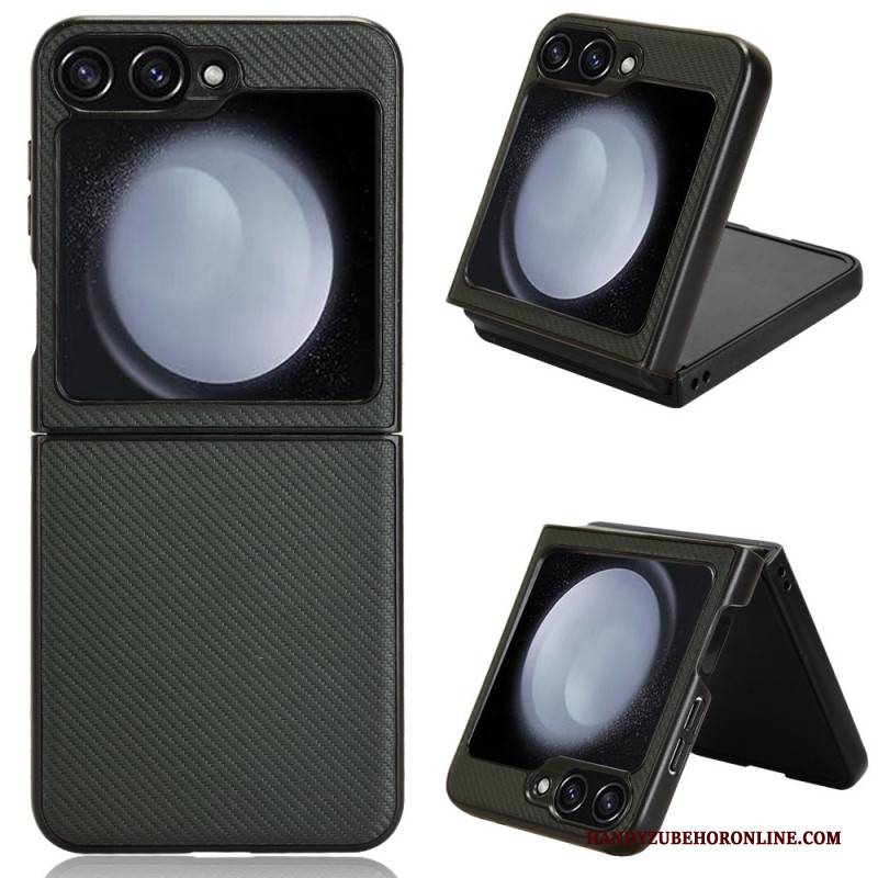 Hülle Samsung Galaxy Z Flip 7 Fe Carbonfaser-textur