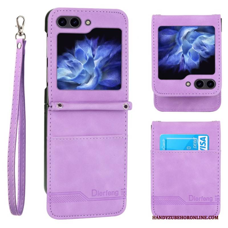 Hülle Samsung Galaxy Z Flip 7 Fe Dierfeng Kartenhalter