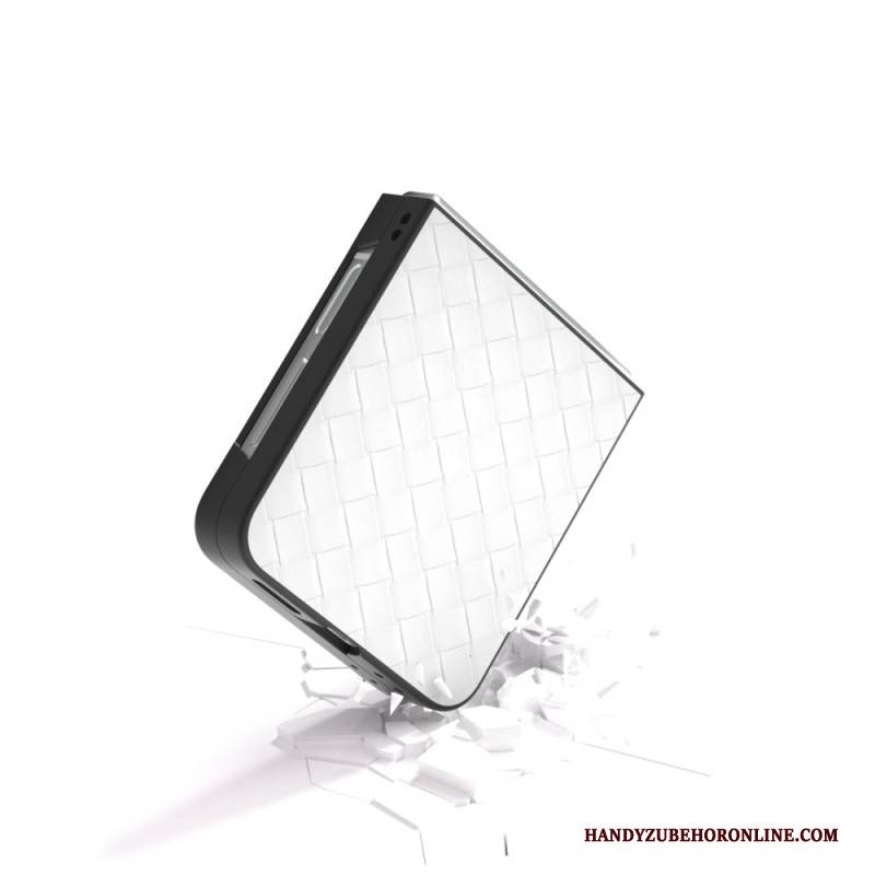 Hülle Samsung Galaxy Z Flip 7 Fe Gewebte Struktur