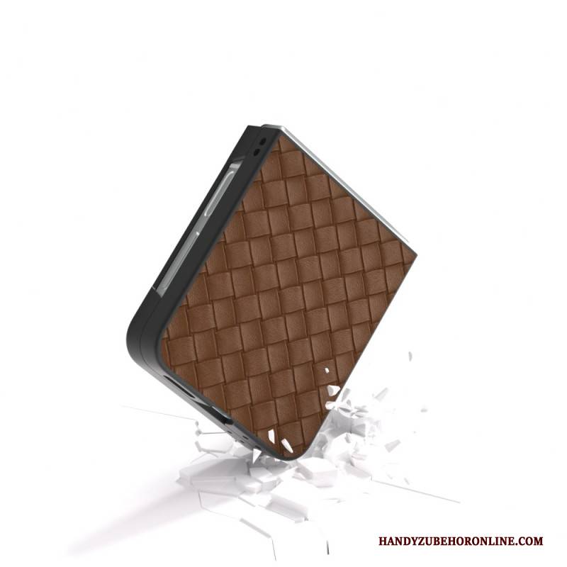 Hülle Samsung Galaxy Z Flip 7 Fe Gewebte Struktur