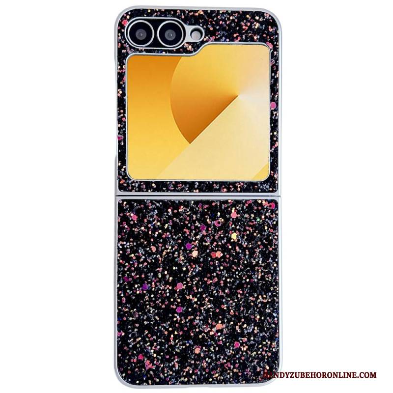 Hülle Samsung Galaxy Z Flip 7 Fe Glitzerdesign