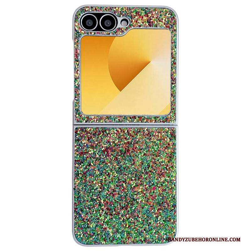 Hülle Samsung Galaxy Z Flip 7 Fe Glitzerdesign