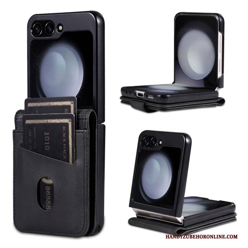 Hülle Samsung Galaxy Z Flip 7 Fe Handyhülle Azns Kartenetui Aus Kunstleder