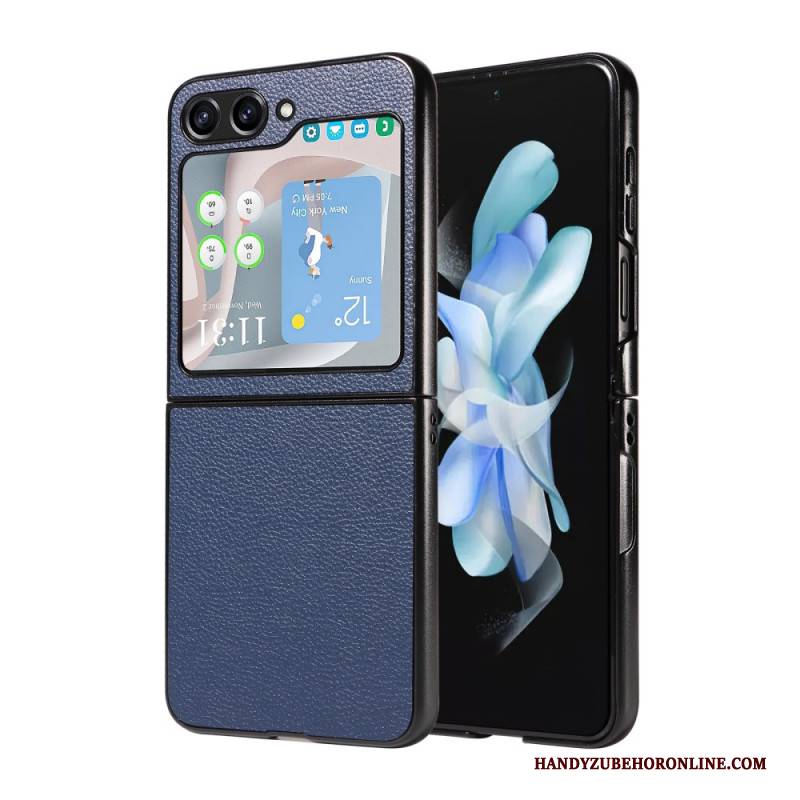 Hülle Samsung Galaxy Z Flip 7 Fe Handyhülle Dezentes Lederdesign