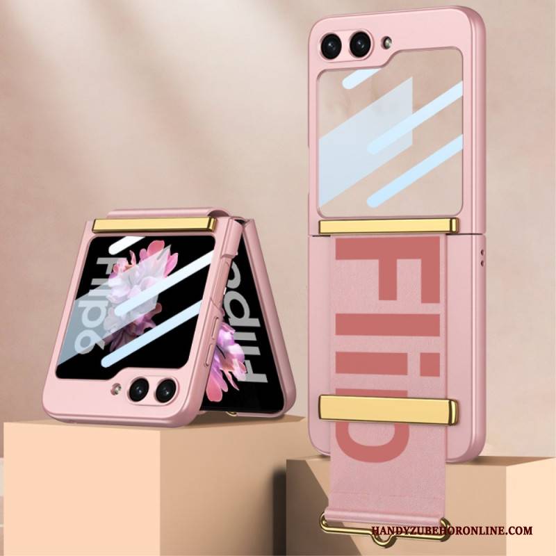 Hülle Samsung Galaxy Z Flip 7 Fe Handyhülle Gkk-gurt Und Displayschutzfolie