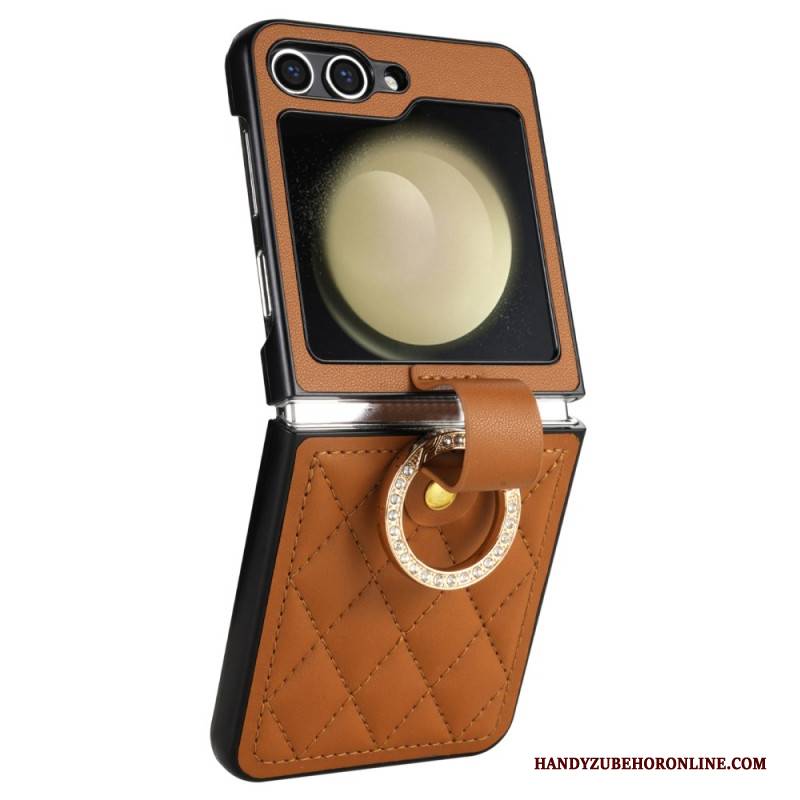 Hülle Samsung Galaxy Z Flip 7 Fe Handyhülle Klassisch Gesteppt