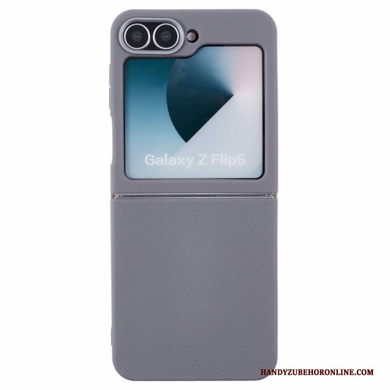 Hülle Samsung Galaxy Z Flip 7 Fe Handyhülle Lederstruktur