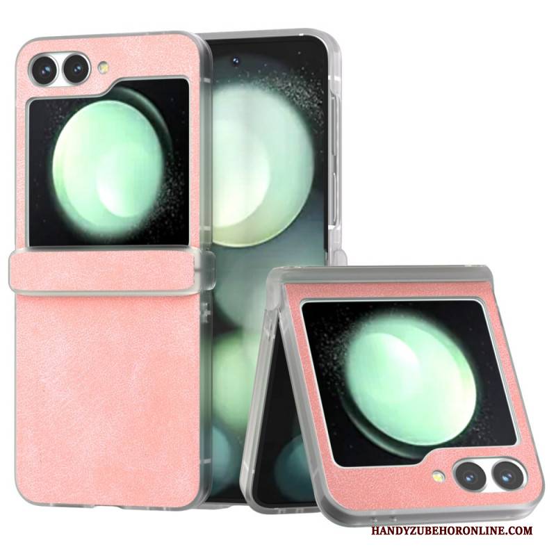 Hülle Samsung Galaxy Z Flip 7 Fe Handyhülle Matte Lederoptik