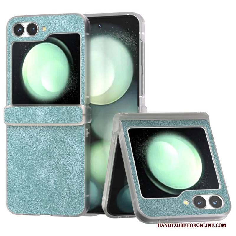 Hülle Samsung Galaxy Z Flip 7 Fe Handyhülle Matte Lederoptik