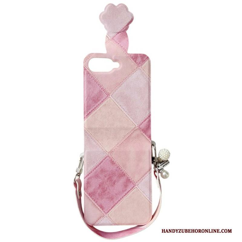 Hülle Samsung Galaxy Z Flip 7 Fe Handyhülle Retro Mit Katzenpfotenverschluss