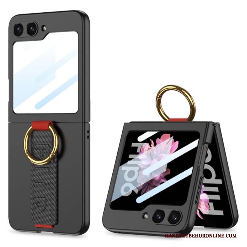 Hülle Samsung Galaxy Z Flip 7 Fe Handyhülle Ringhalter Und Gkk-gurt