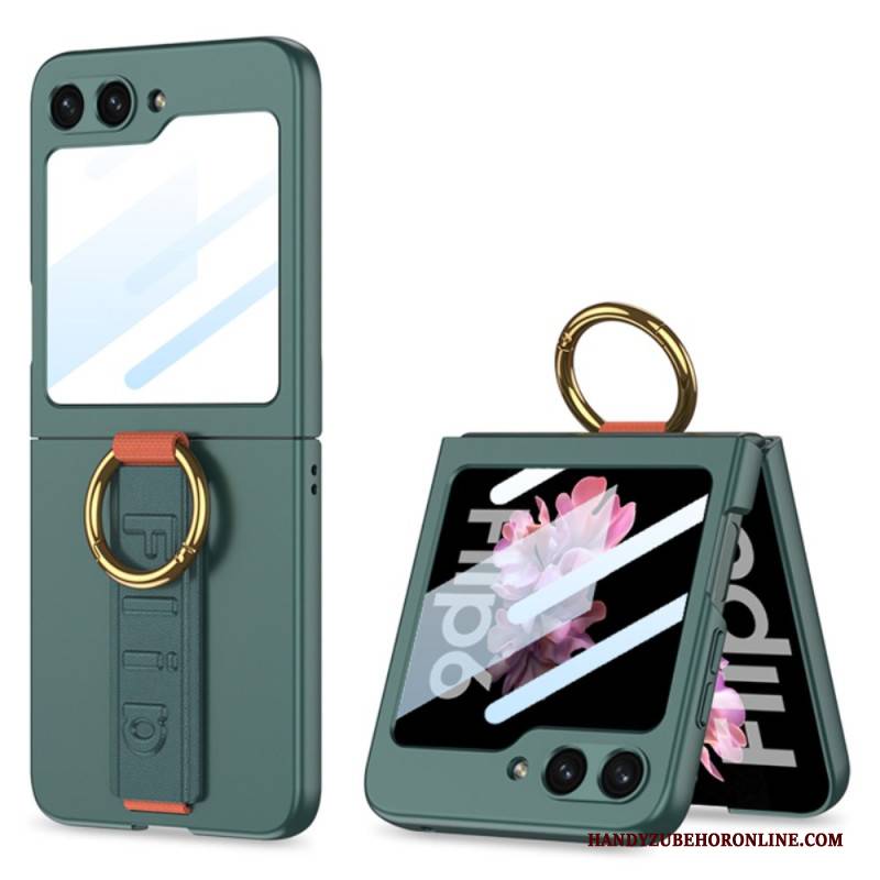 Hülle Samsung Galaxy Z Flip 7 Fe Handyhülle Ringhalter Und Gkk-gurt