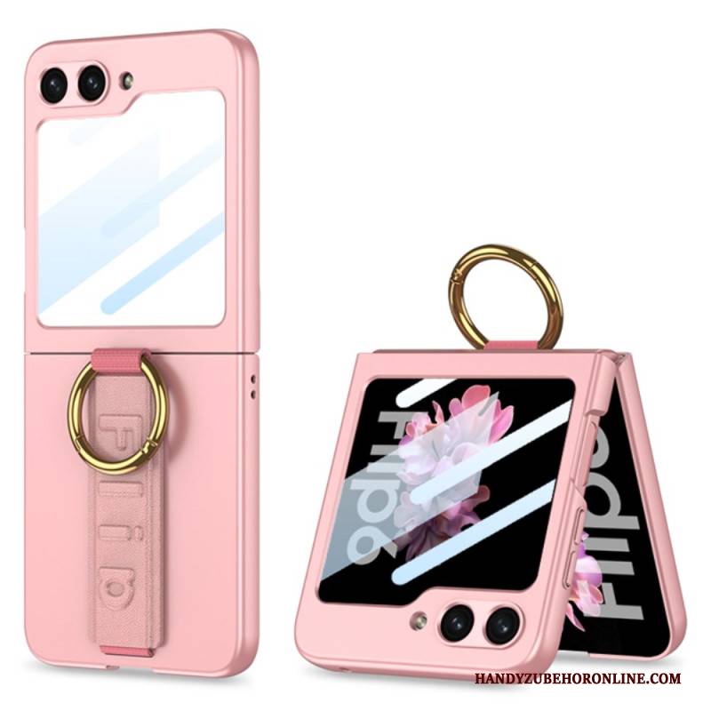 Hülle Samsung Galaxy Z Flip 7 Fe Handyhülle Ringhalter Und Gkk-gurt