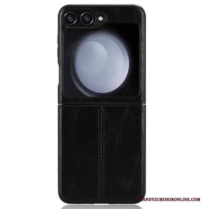 Hülle Samsung Galaxy Z Flip 7 Fe Kunstleder-nähte