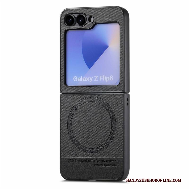 Hülle Samsung Galaxy Z Flip 7 Fe Magsafe Kompatible Denim-textur