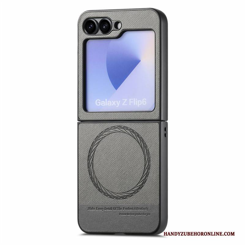 Hülle Samsung Galaxy Z Flip 7 Fe Magsafe Kompatible Denim-textur