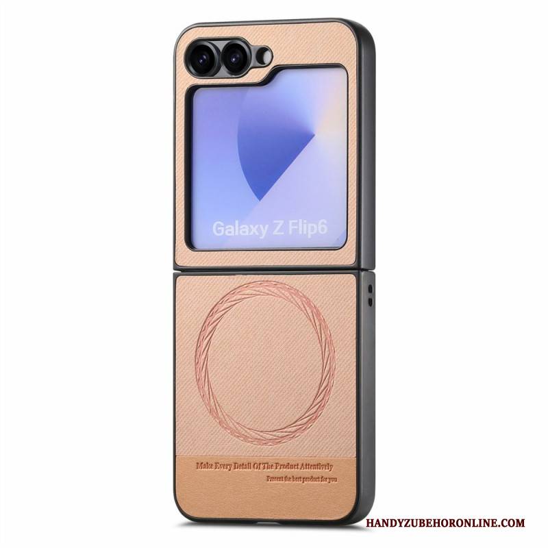 Hülle Samsung Galaxy Z Flip 7 Fe Magsafe Kompatible Denim-textur