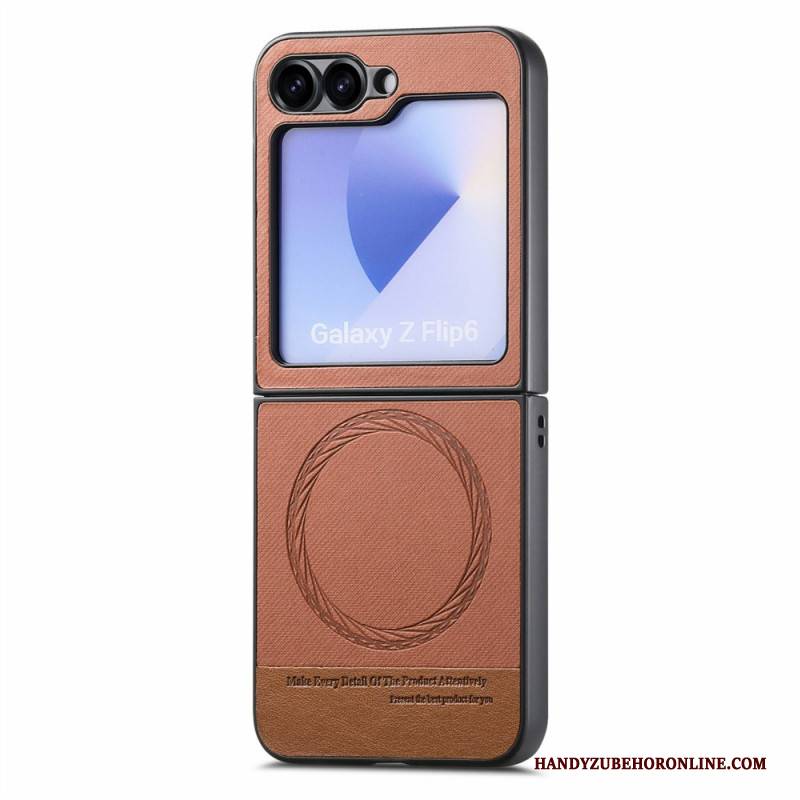 Hülle Samsung Galaxy Z Flip 7 Fe Magsafe Kompatible Denim-textur